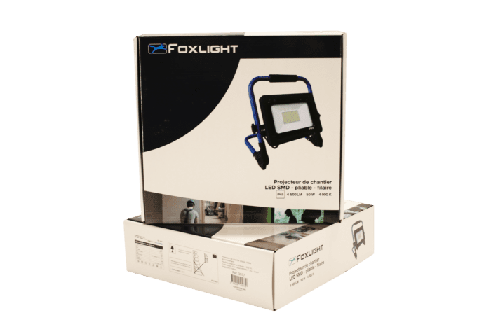 Projecteur de chantier pliable 30W - filaire – Image 4
