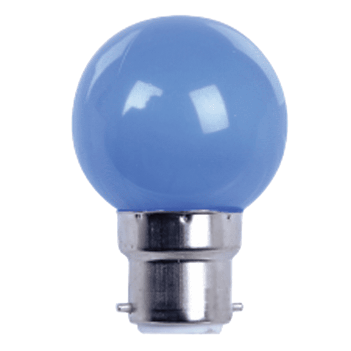 Ampoule couleur bleue B22
