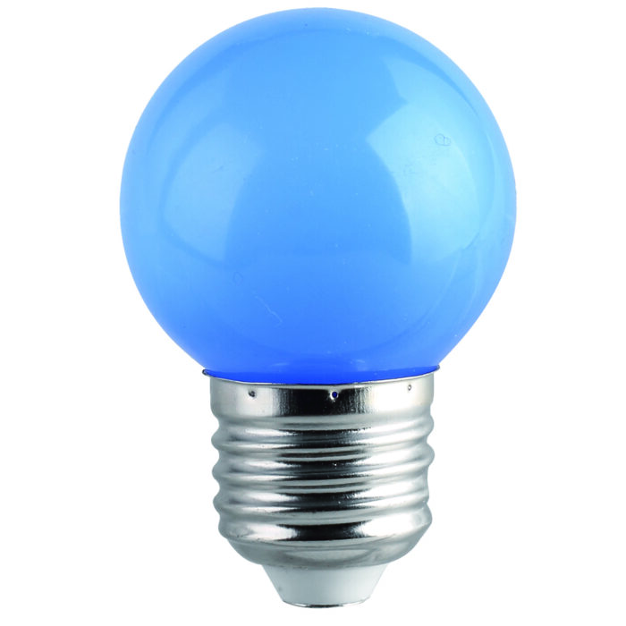 Ampoule couleur bleue E27
